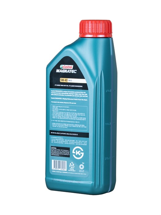 Моторное масло Castrol Масло моторное Castrol MAGNATEC 5W40 SN/C3, 1 л ...