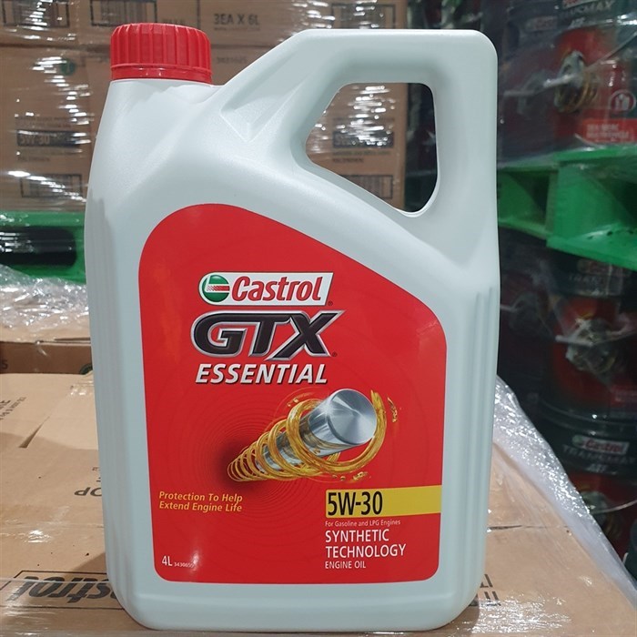 Моторное масло Castrol Масло моторное Castrol GTX Essential 5W30 SN, 4 ...